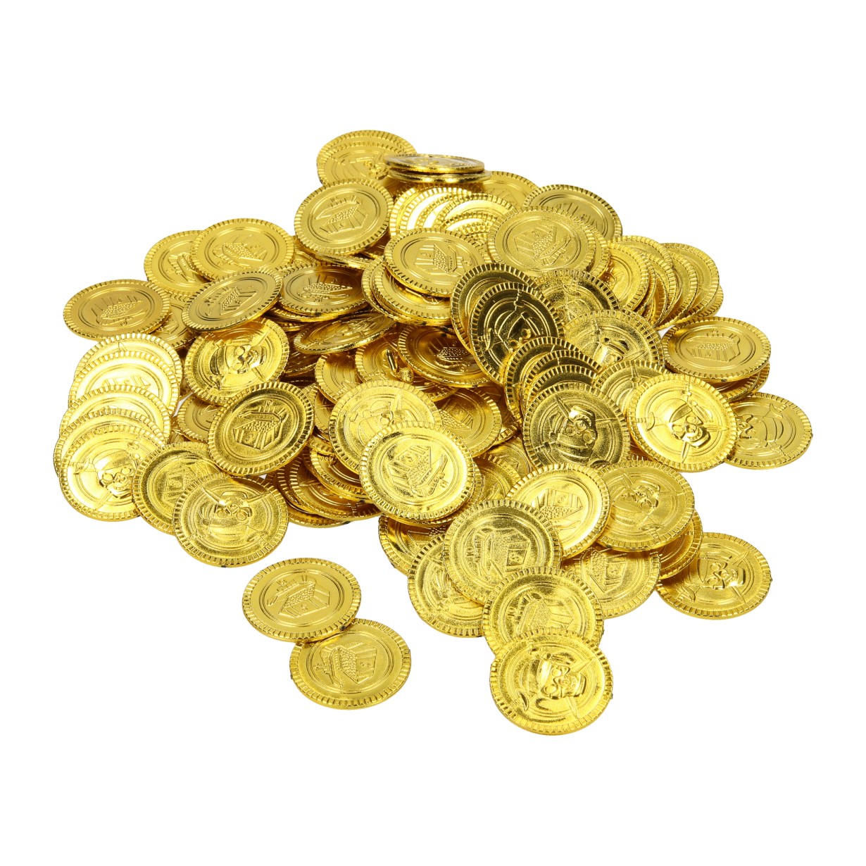 gouden piratenmunten